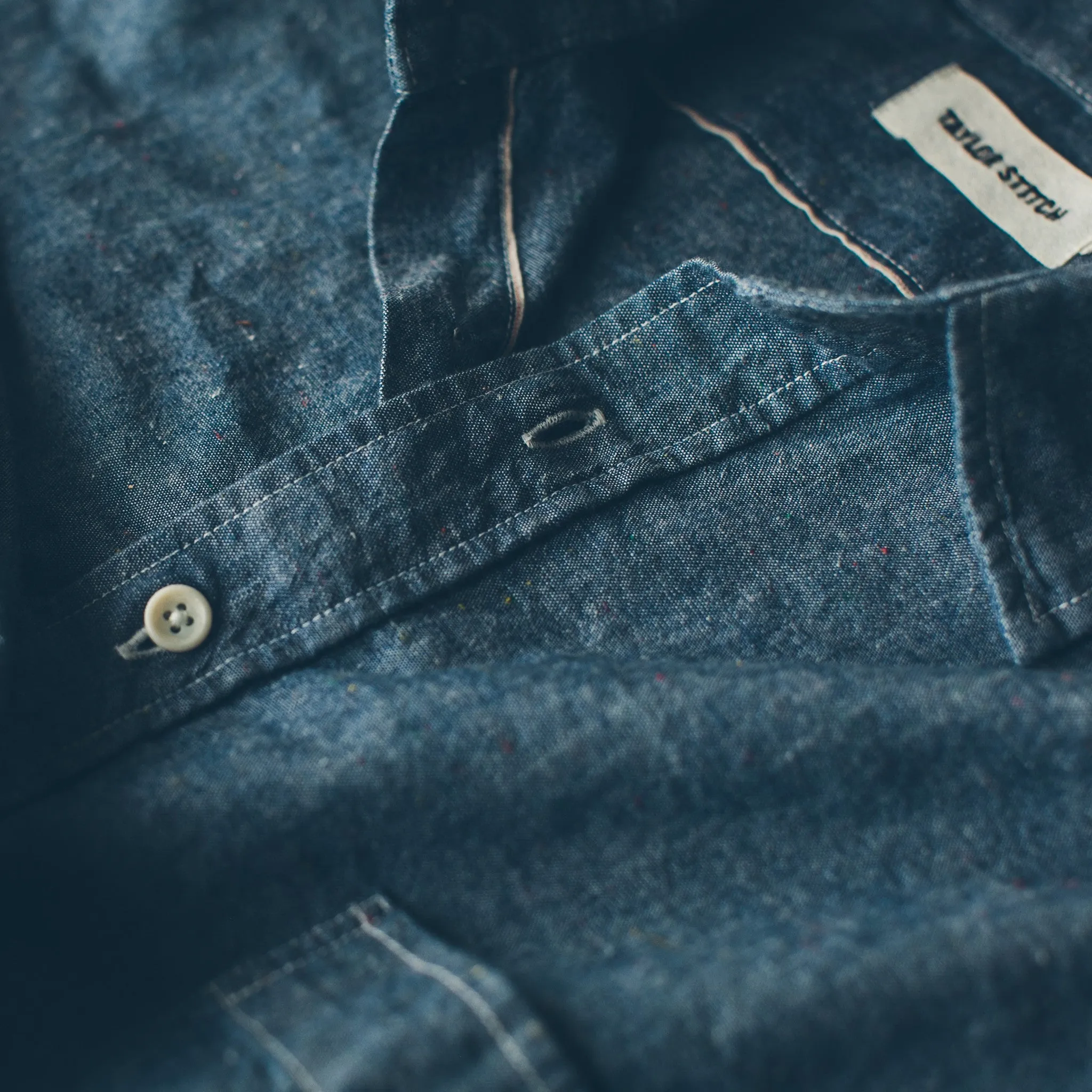 The California in Selvage Confetti Chambray sold by Taylor Stitch product image thumbnail 2