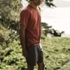 The Camp Short in Gravel Ripstop sold by Taylor Stitch