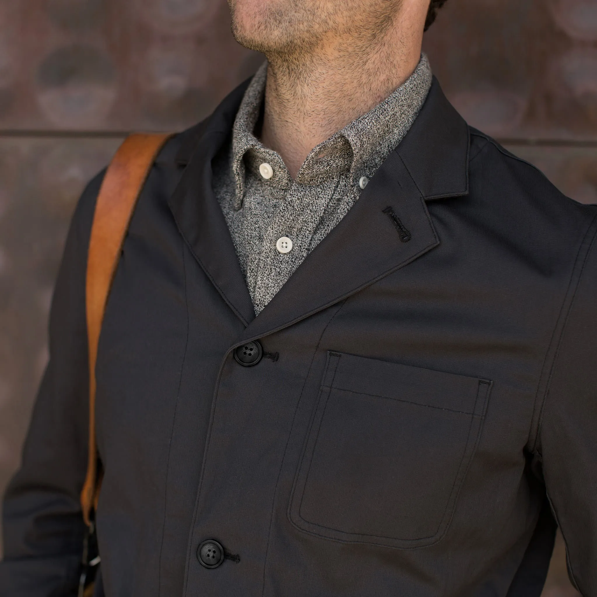 The Gibson Jacket in Asphalt sold by Taylor Stitch product image thumbnail 3