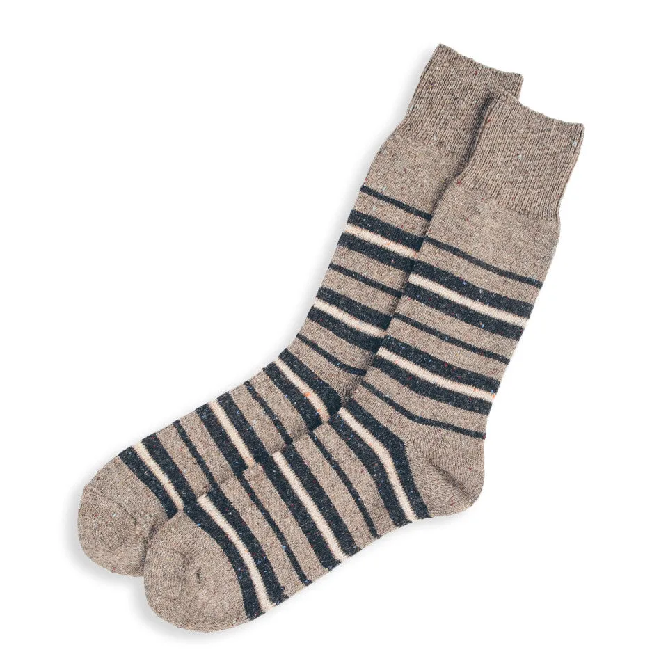 Anonymous Ism Blanket Stripe - Tan sold by Taylor Stitch