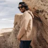The Riptide Jacket in Baja Stripe sold by Taylor Stitch