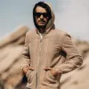 The Riptide Jacket in Baja Stripe sold by Taylor Stitch