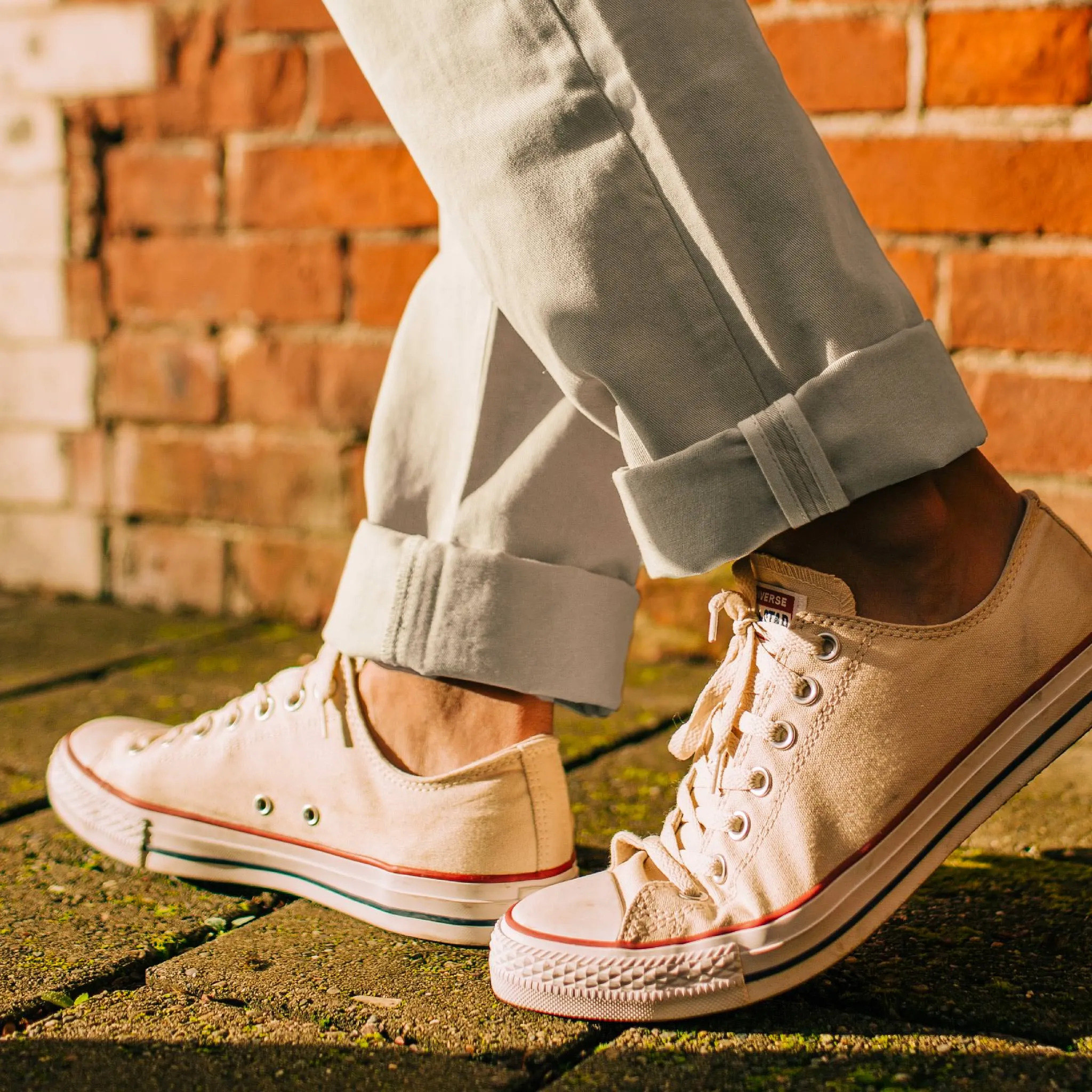 The Democratic Foundation Pant in Organic Stone sold by Taylor Stitch product image thumbnail 4