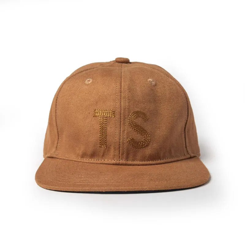 The Ball Cap in Tobacco Boss Duck sold by Taylor Stitch
