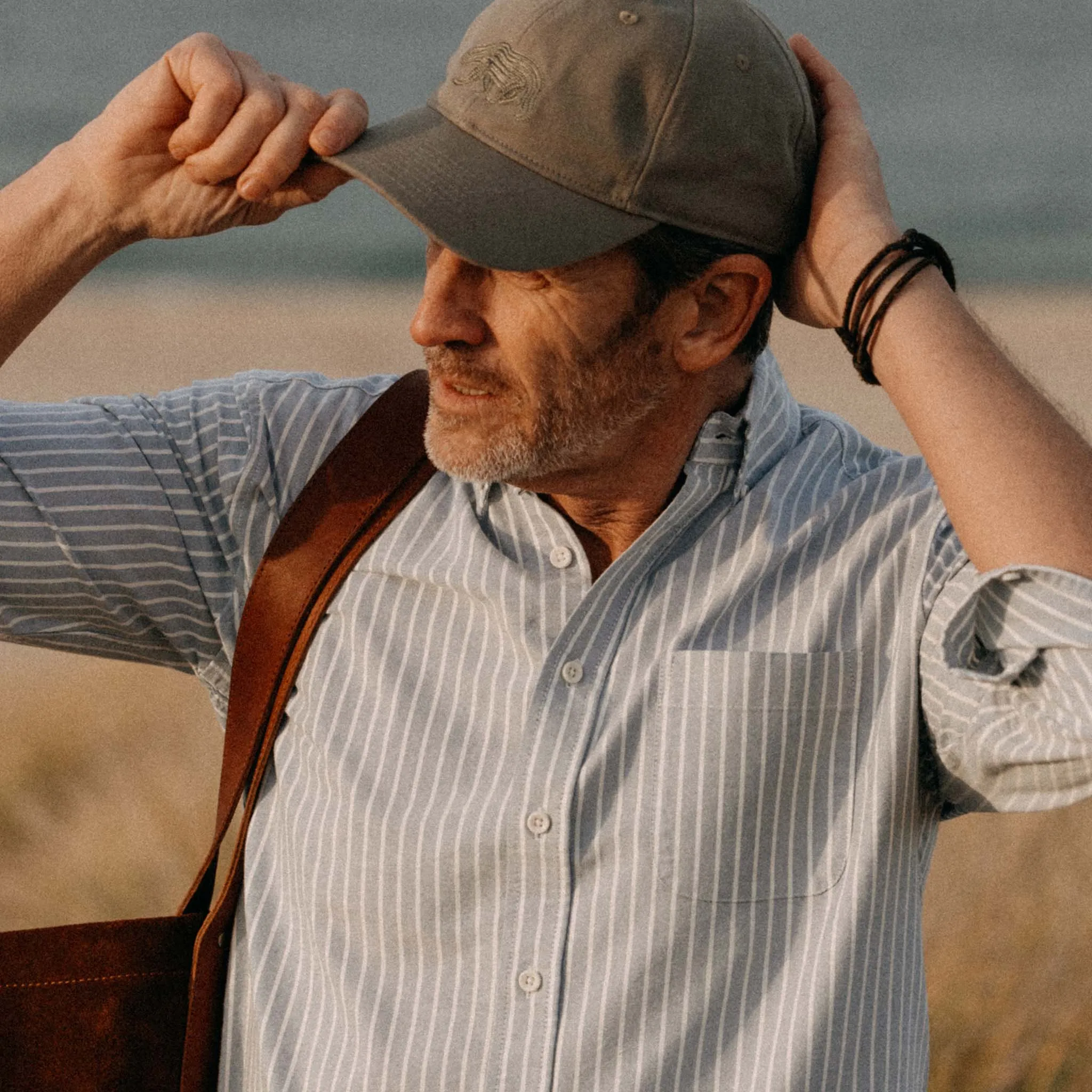 The Jack in Blue Stripe Oxford sold by Taylor Stitch product image thumbnail 3