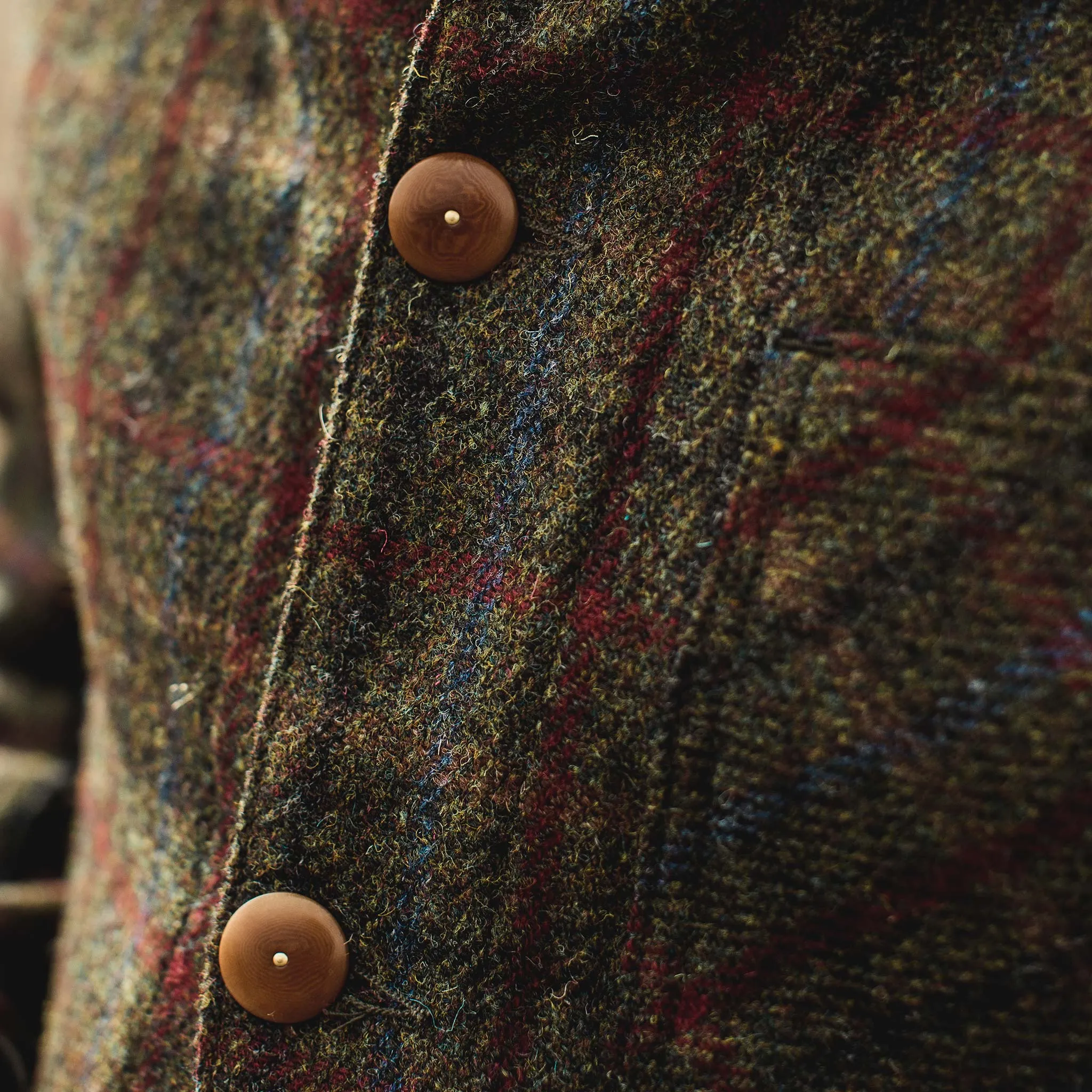 The Ojai Jacket in Harris Tweed Plaid sold by Taylor Stitch product image thumbnail 4
