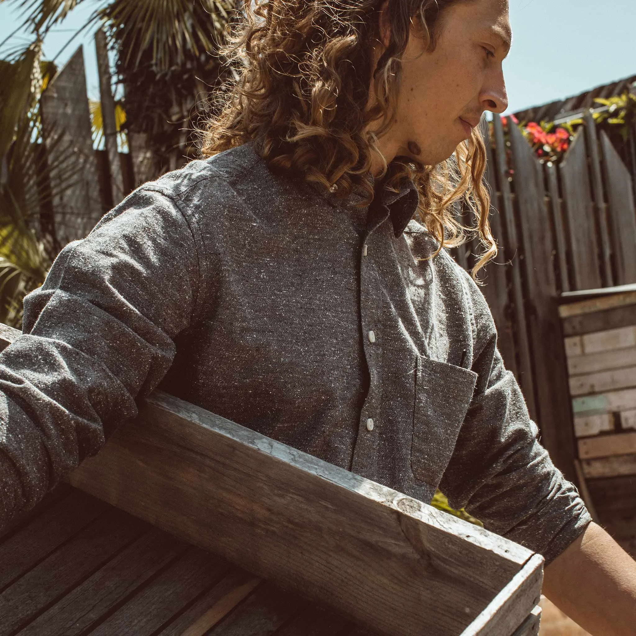 The Jack in Charcoal Donegal sold by Taylor Stitch product image thumbnail 4