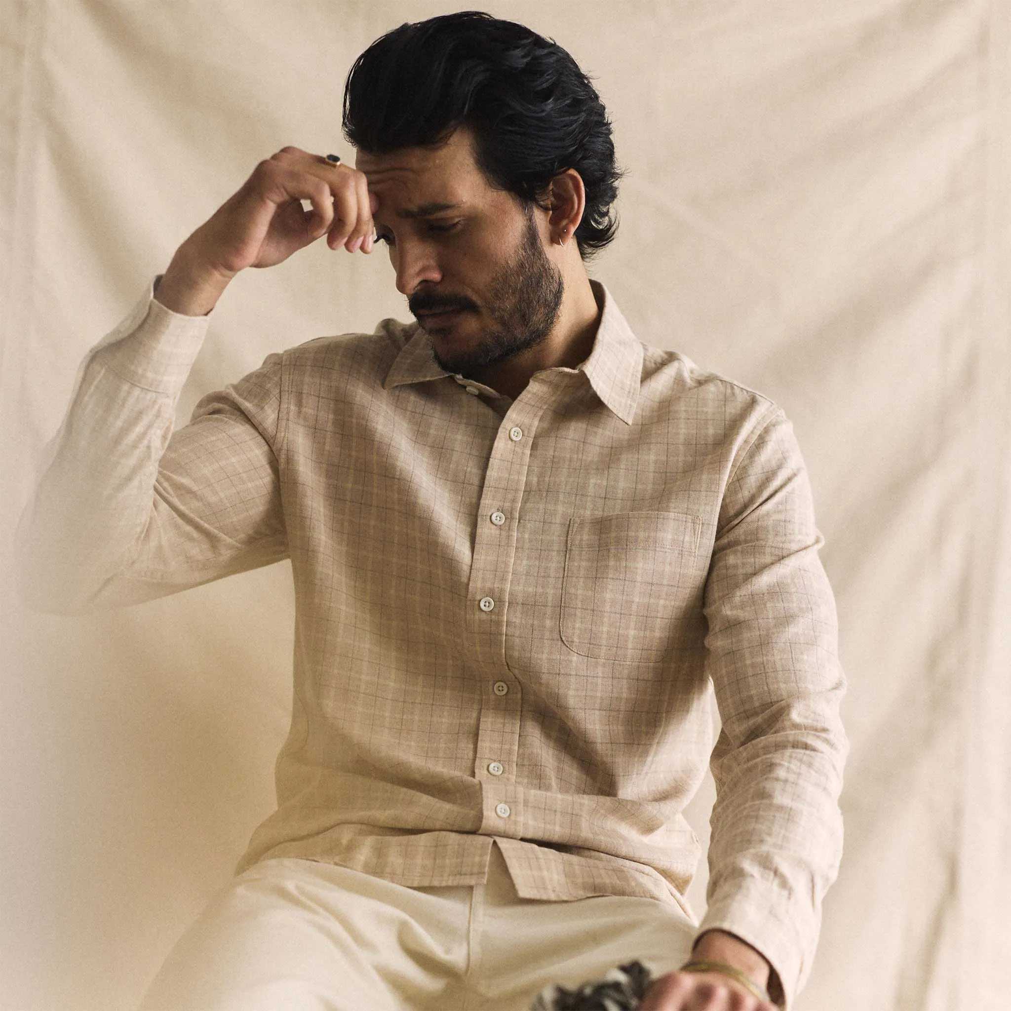 The California in Russet Plaid sold by Taylor Stitch product image thumbnail 3