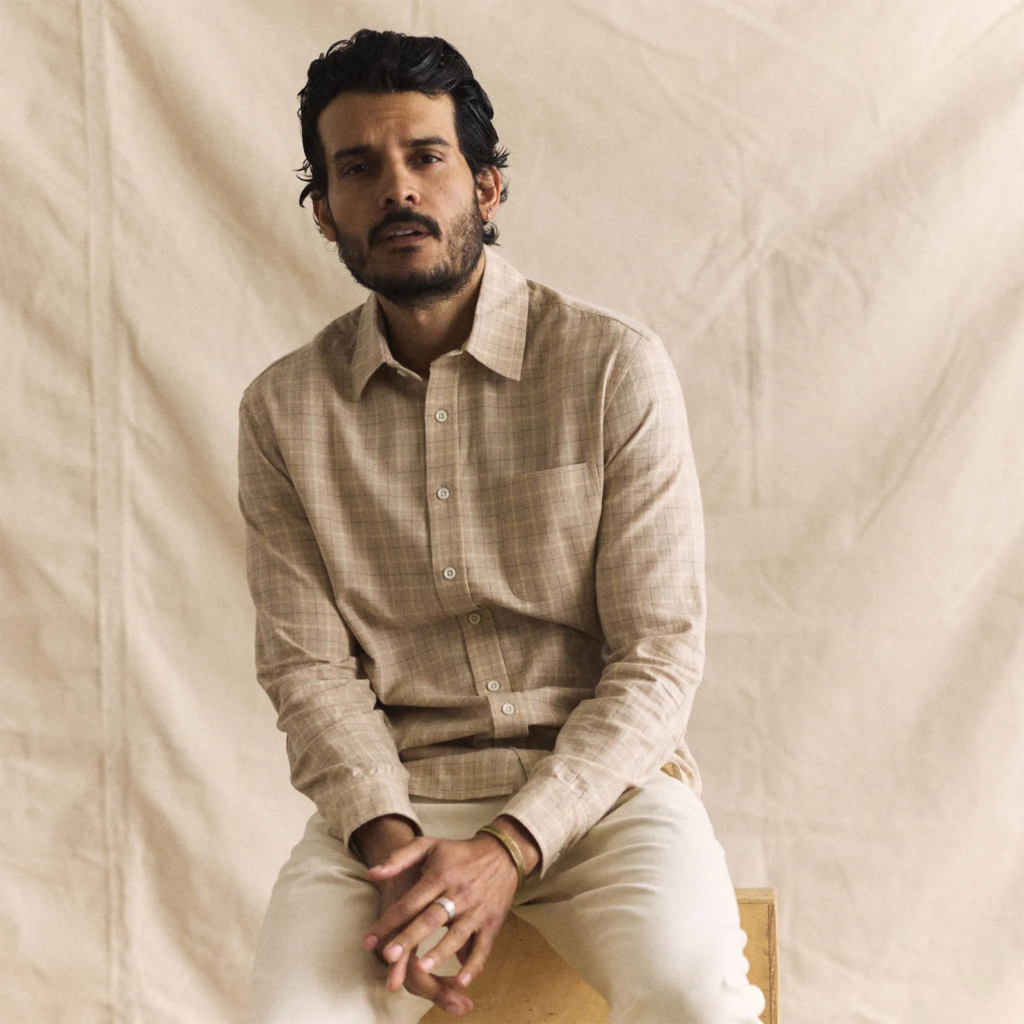 The California in Russet Plaid sold by Taylor Stitch product image thumbnail 2