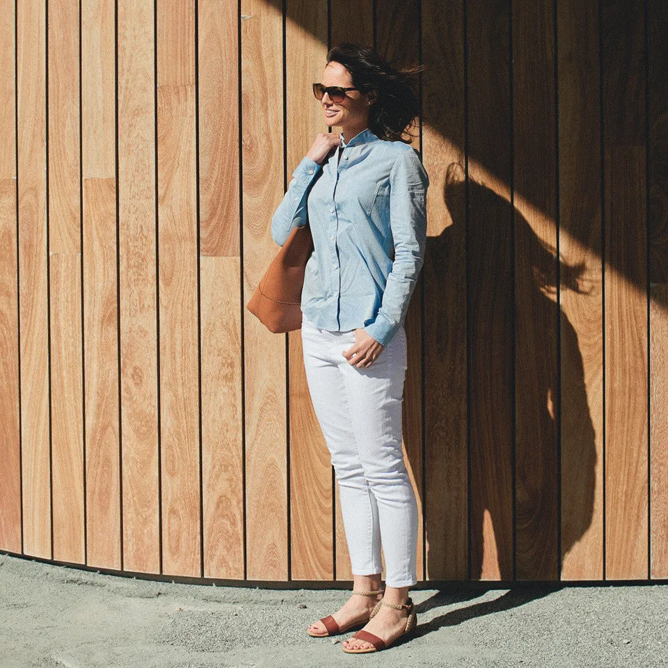 The Caroline in Light Blue Chambray sold by Taylor Stitch product image thumbnail 3