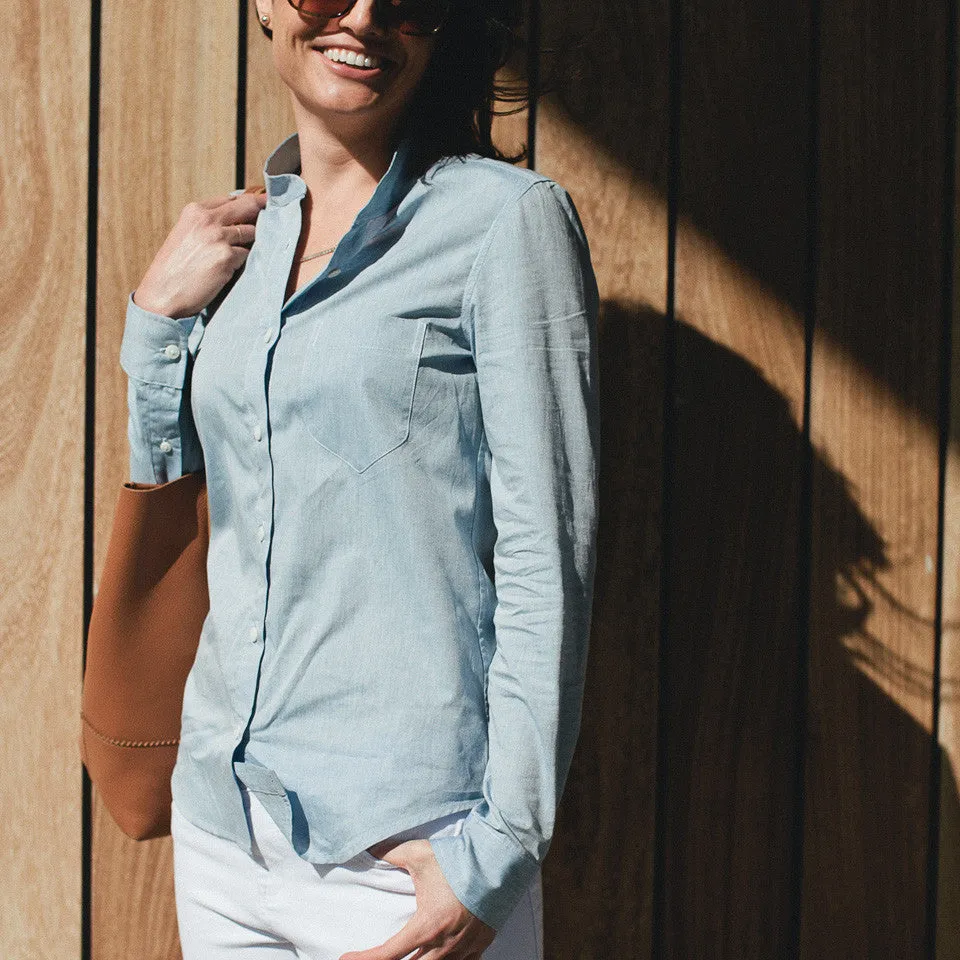 The Caroline in Light Blue Chambray sold by Taylor Stitch product image thumbnail 4