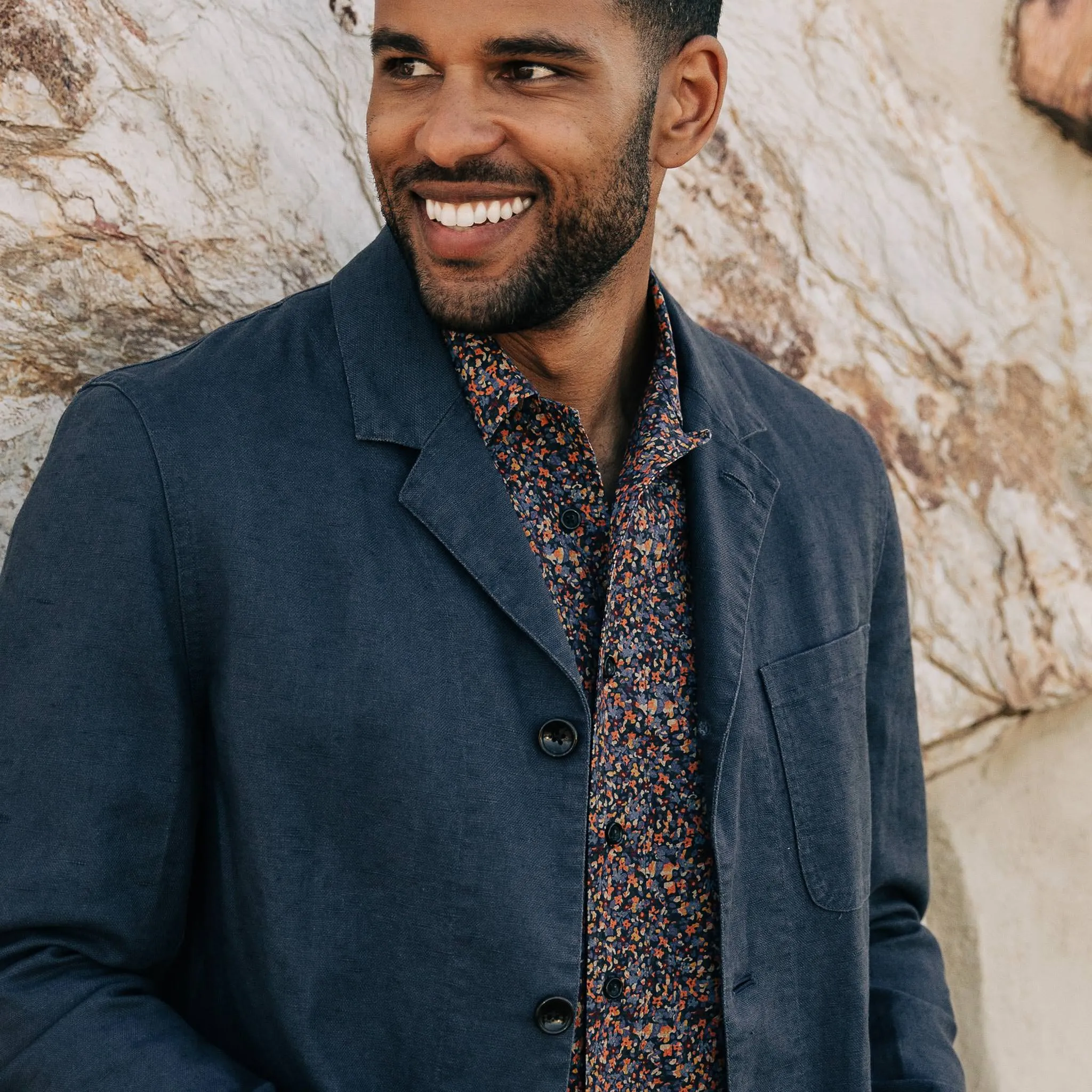 The Gibson Jacket in Navy sold by Taylor Stitch product image thumbnail 3