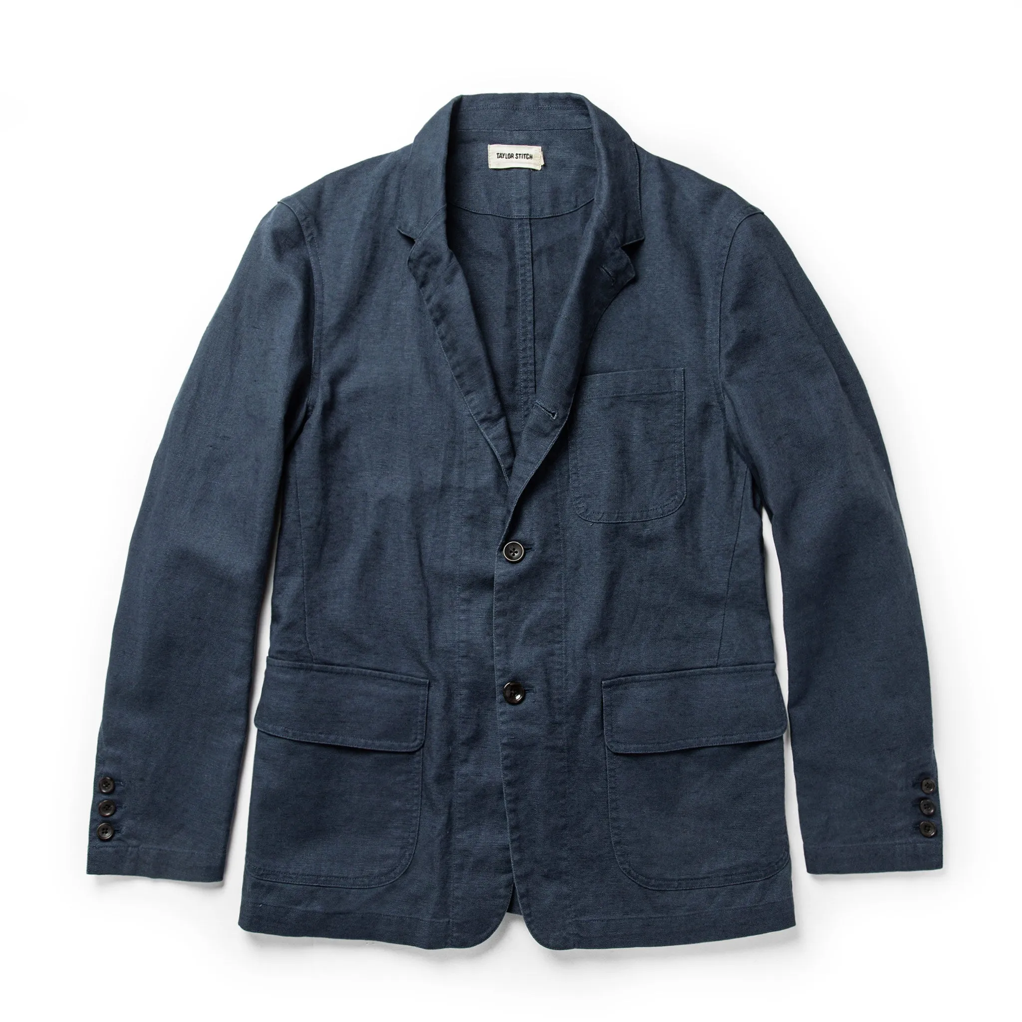 The Gibson Jacket in Navy sold by Taylor Stitch