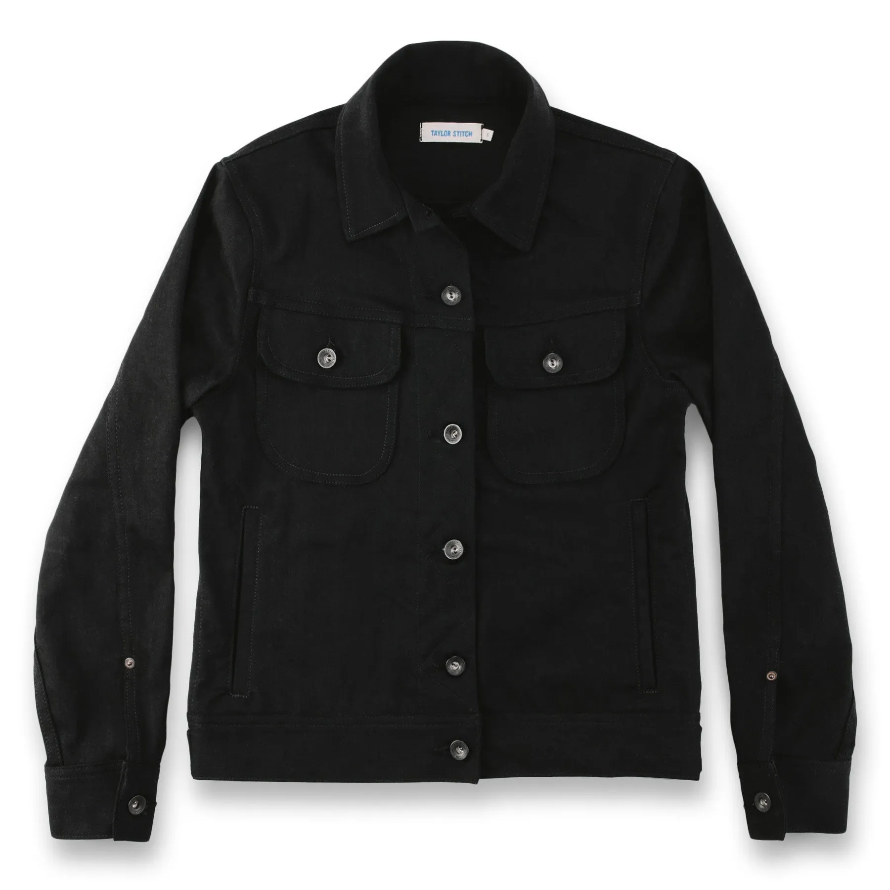 The Pacific Jacket in Noir sold by Taylor Stitch