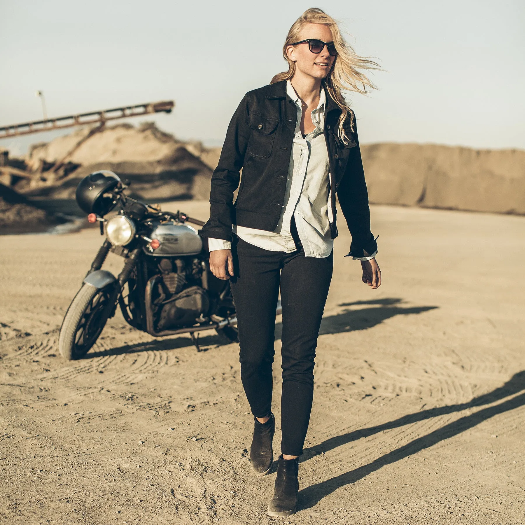 The Pacific Jacket in Noir sold by Taylor Stitch product image thumbnail 2