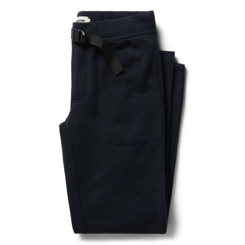 The Pack Pant in Coal Fleece sold by Taylor Stitch