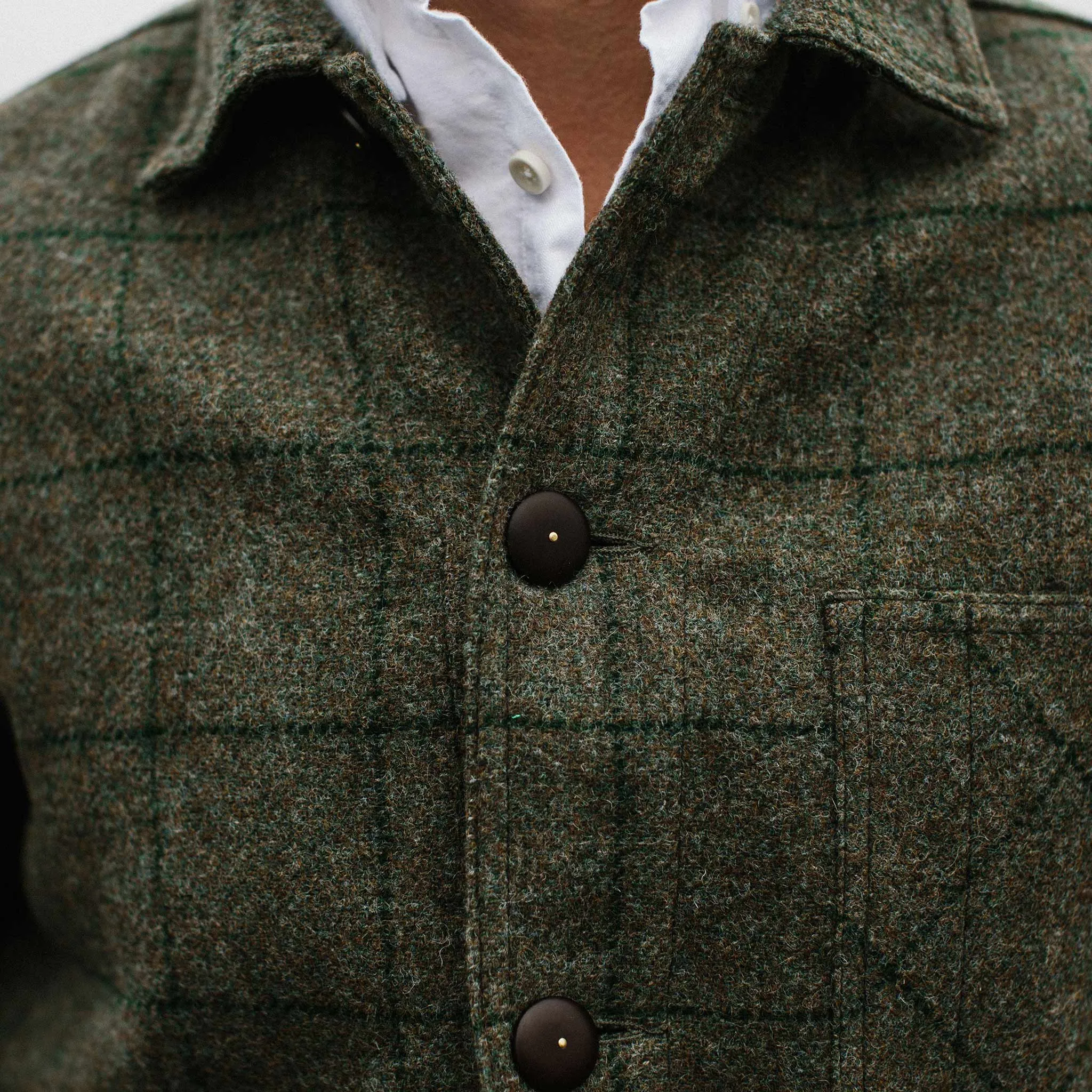 The Ojai Jacket in Windowpane Wool sold by Taylor Stitch product image thumbnail 4