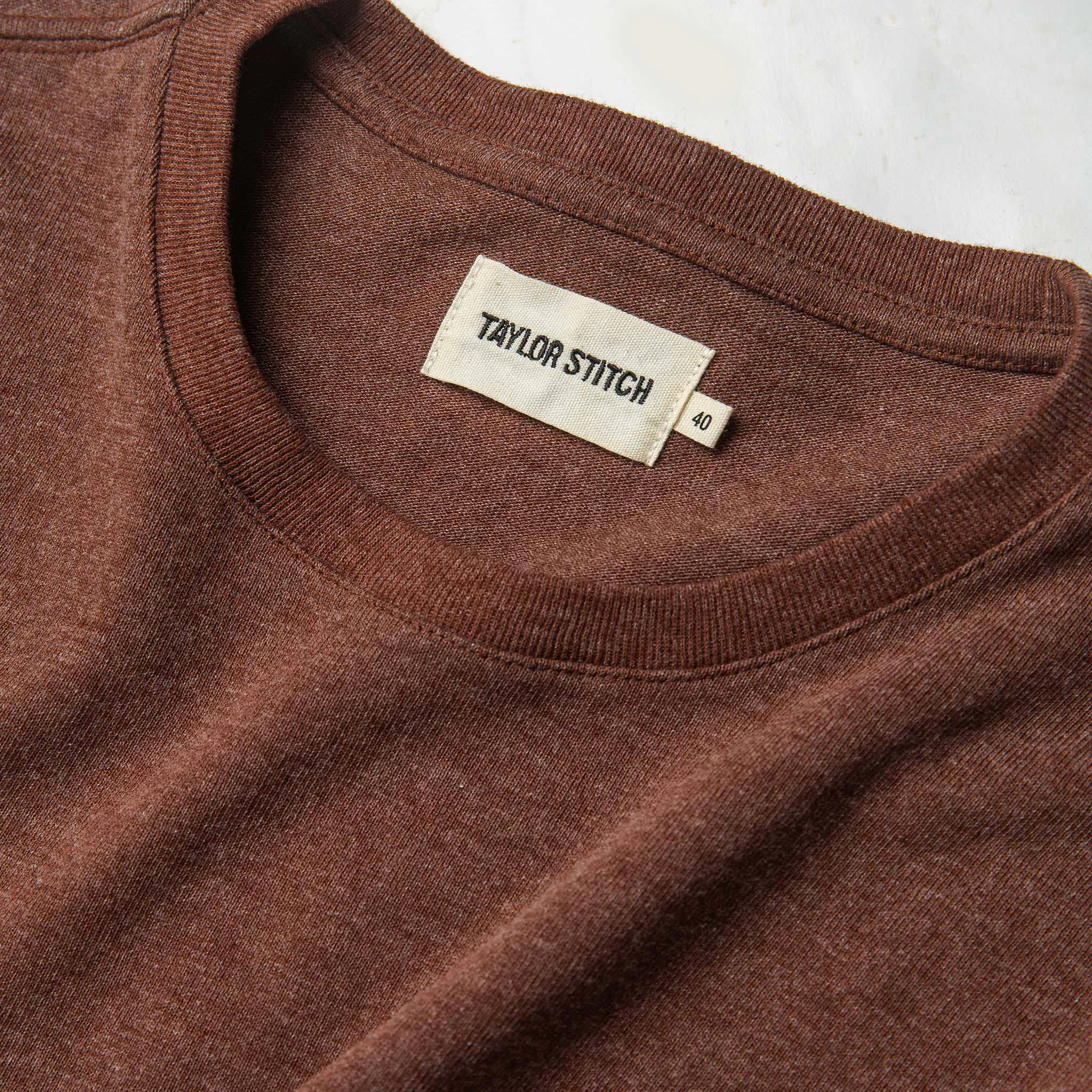 The Heavy Bag Tee in Timber sold by Taylor Stitch product image thumbnail 5