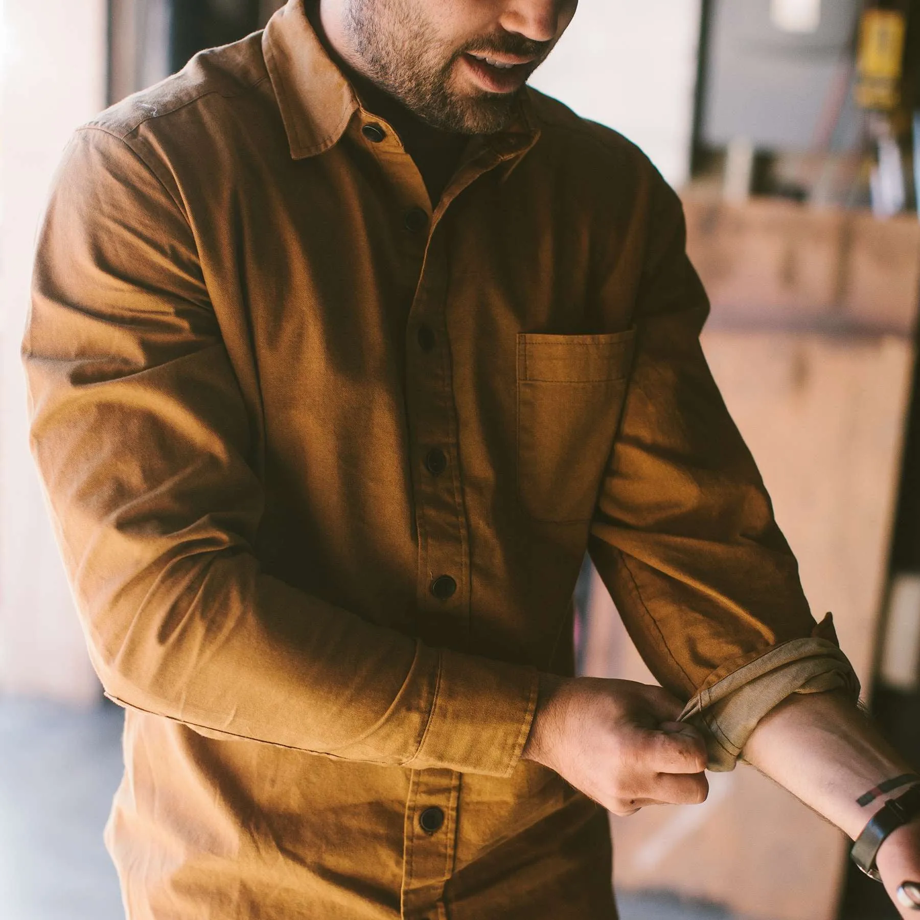 The Mechanic in British Khaki sold by Taylor Stitch product image thumbnail 4