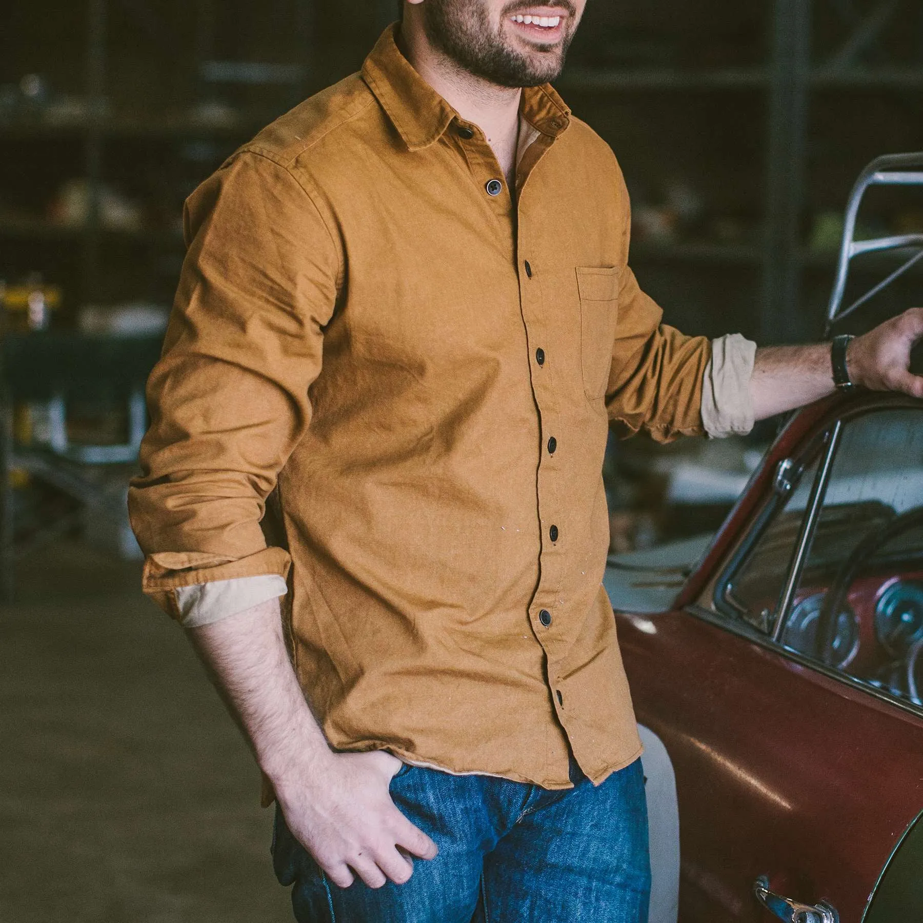 The Mechanic in British Khaki sold by Taylor Stitch product image thumbnail 5