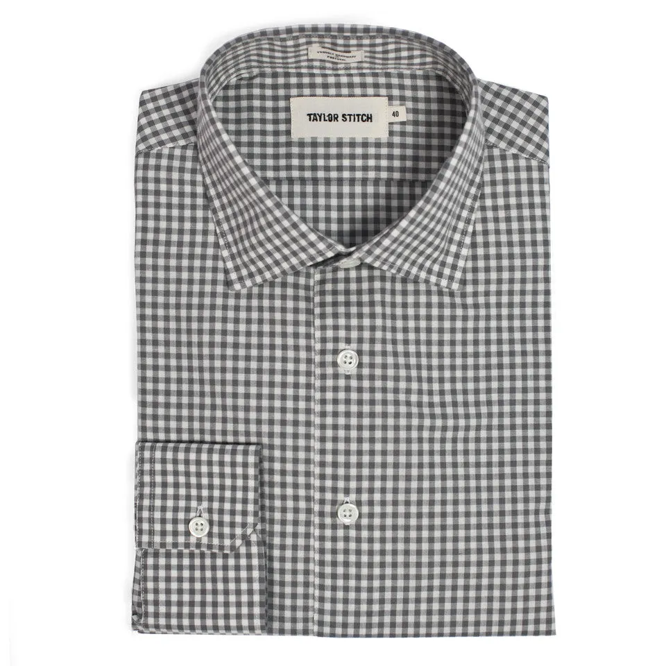 The Hyde in Ash West Coast Gingham sold by Taylor Stitch