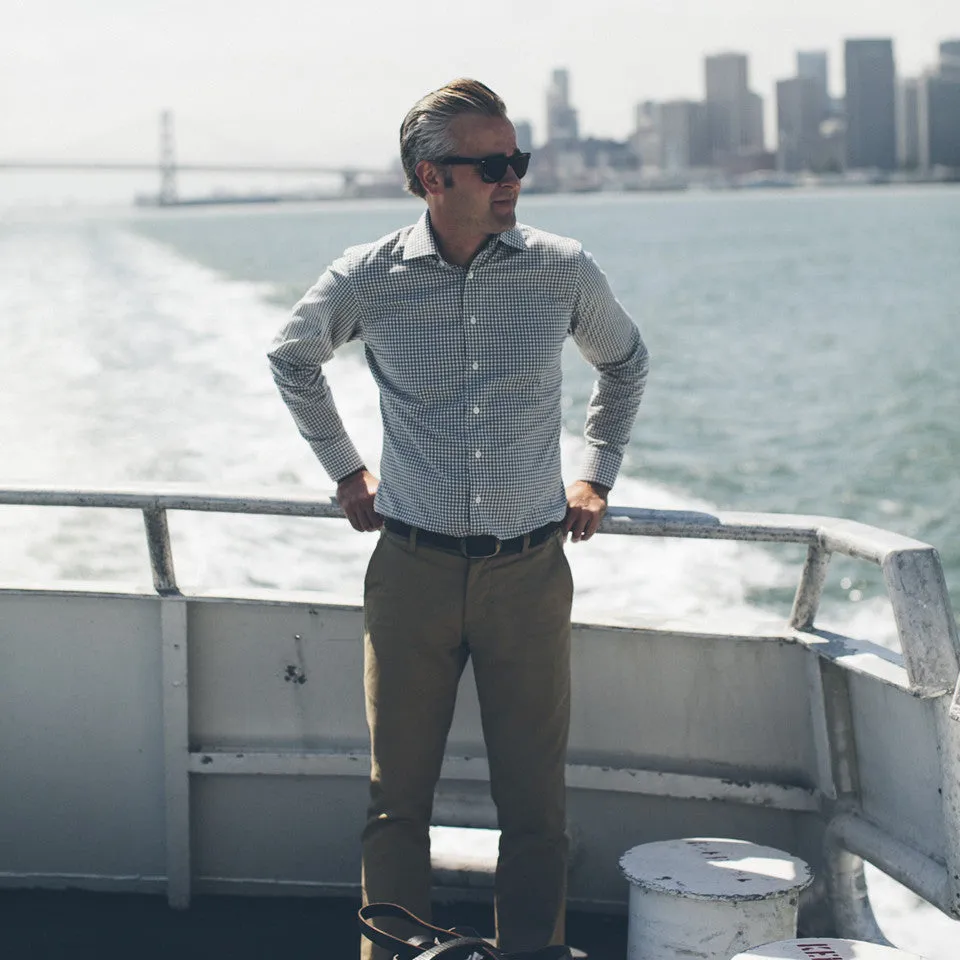 The Hyde in Ash West Coast Gingham sold by Taylor Stitch product image thumbnail 5