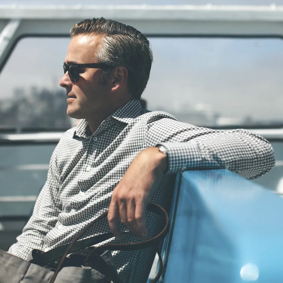 The Hyde in Ash West Coast Gingham sold by Taylor Stitch product image thumbnail 2