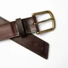 The Stitched Belt in Espresso sold by Taylor Stitch