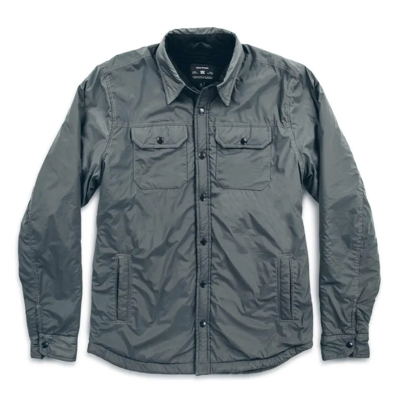 The Albion Jacket in Grey sold by Taylor Stitch