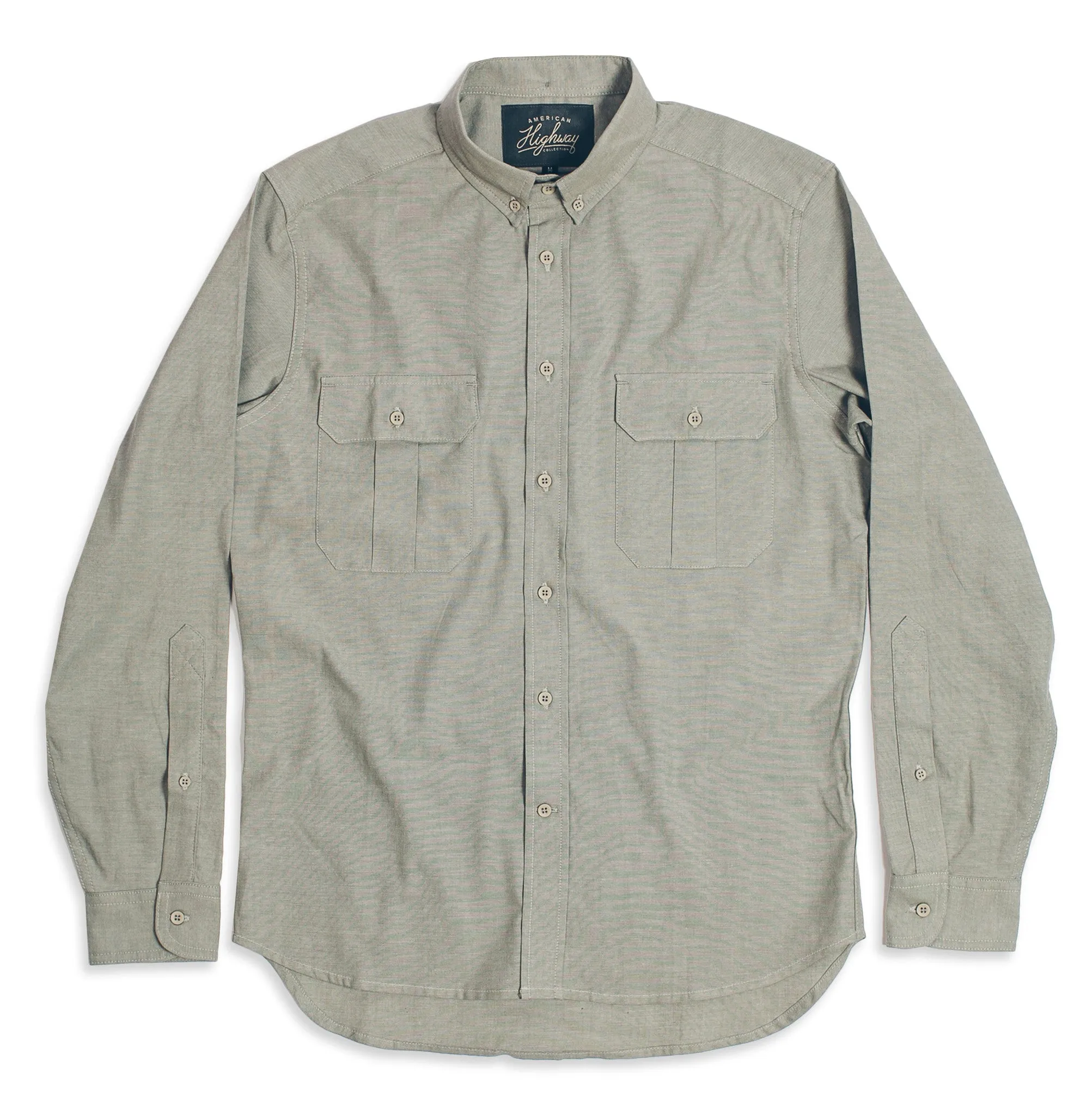 Steel Chambray Shotgun Shirt sold by Taylor Stitch product image thumbnail 2