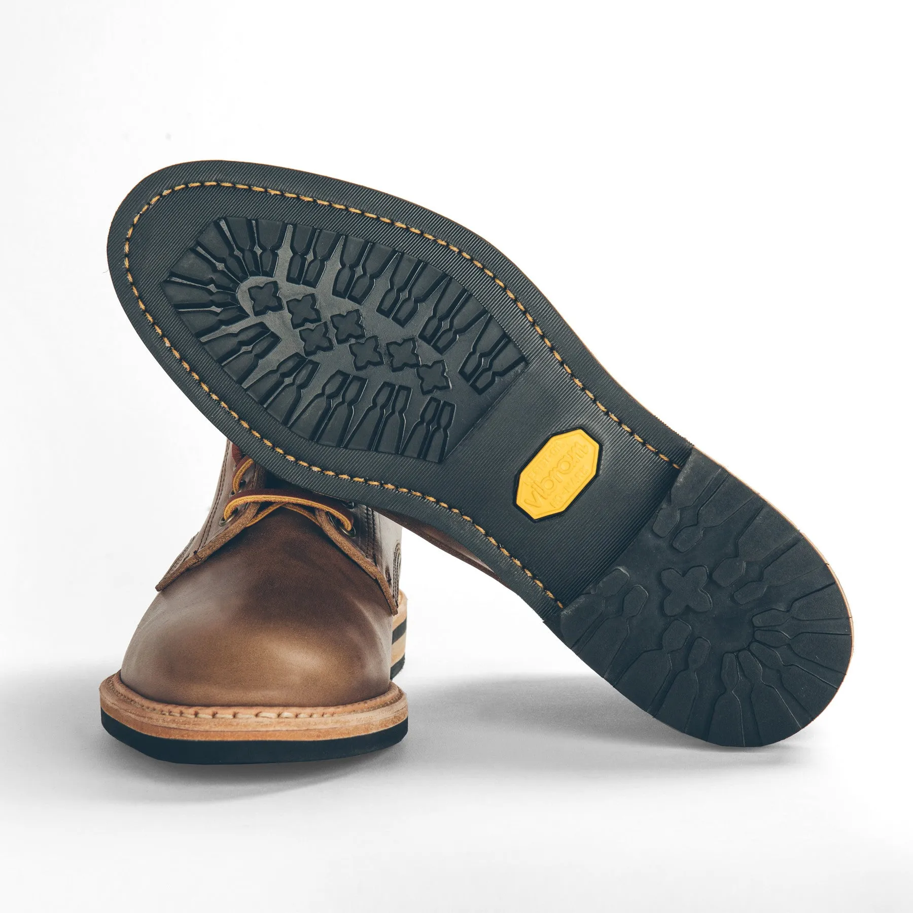 The Plain Toe Moto Boot in Natural Chromexcel sold by Taylor Stitch product image thumbnail 2