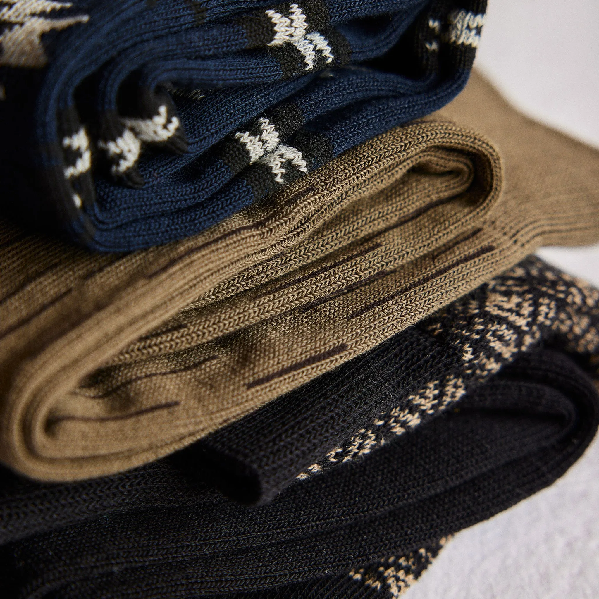 The Crew Sock in Rain Drop Camo sold by Taylor Stitch product image thumbnail 3