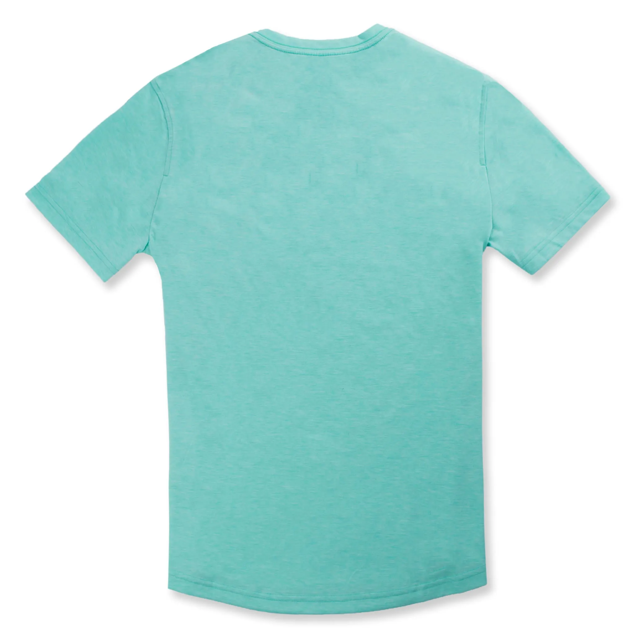 The Myles Everyday Tee in Heather Waterfall sold by Taylor Stitch product image thumbnail 5