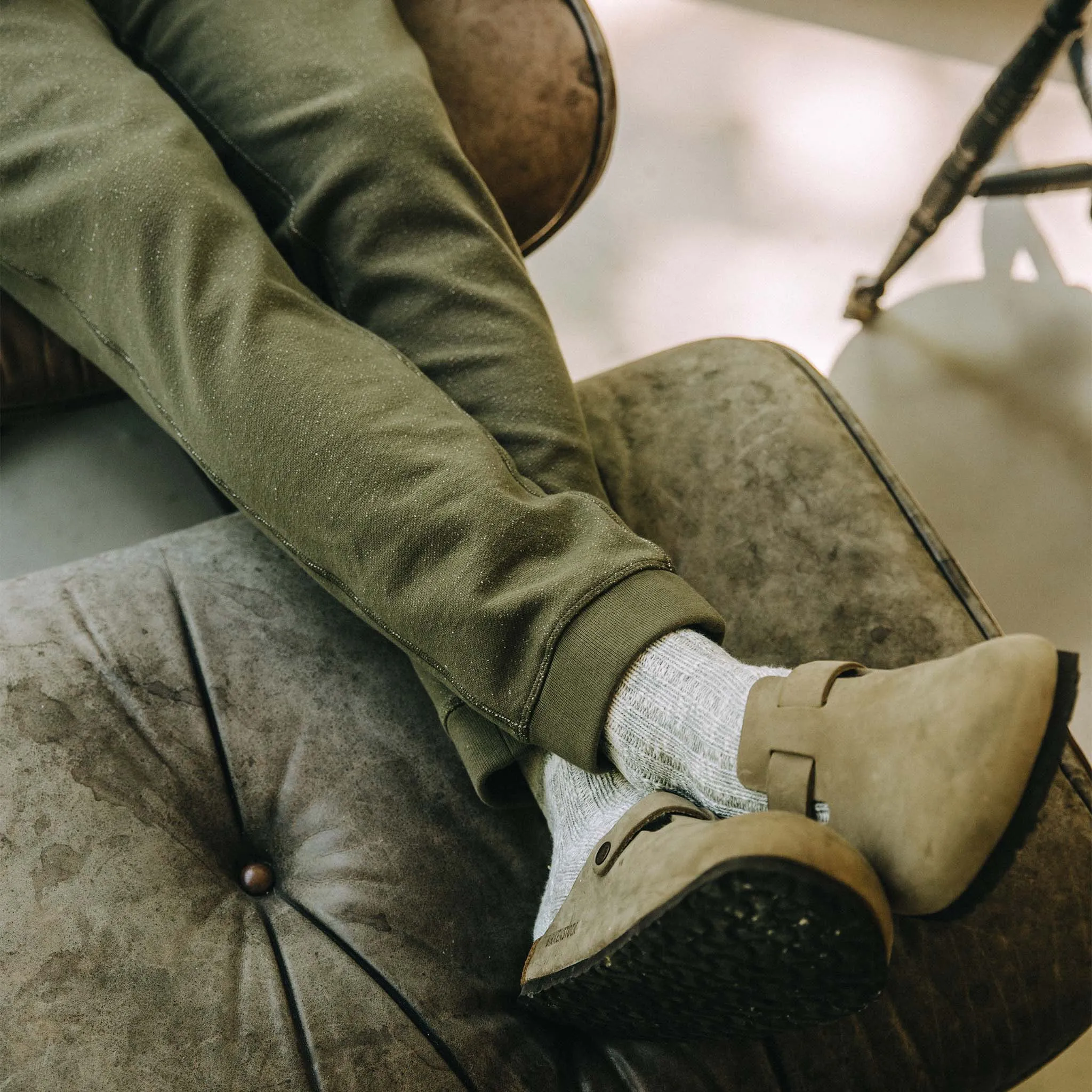 The Fillmore Pant in Cypress Terry sold by Taylor Stitch product image thumbnail 4