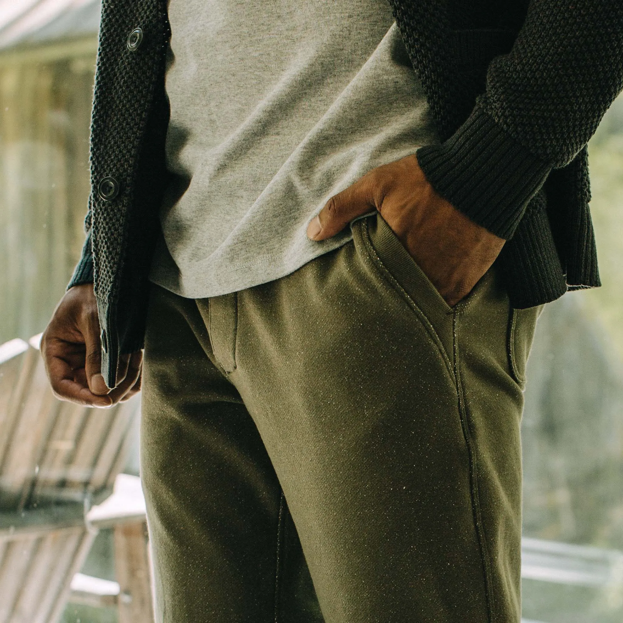 The Fillmore Pant in Cypress Terry sold by Taylor Stitch product image thumbnail 3