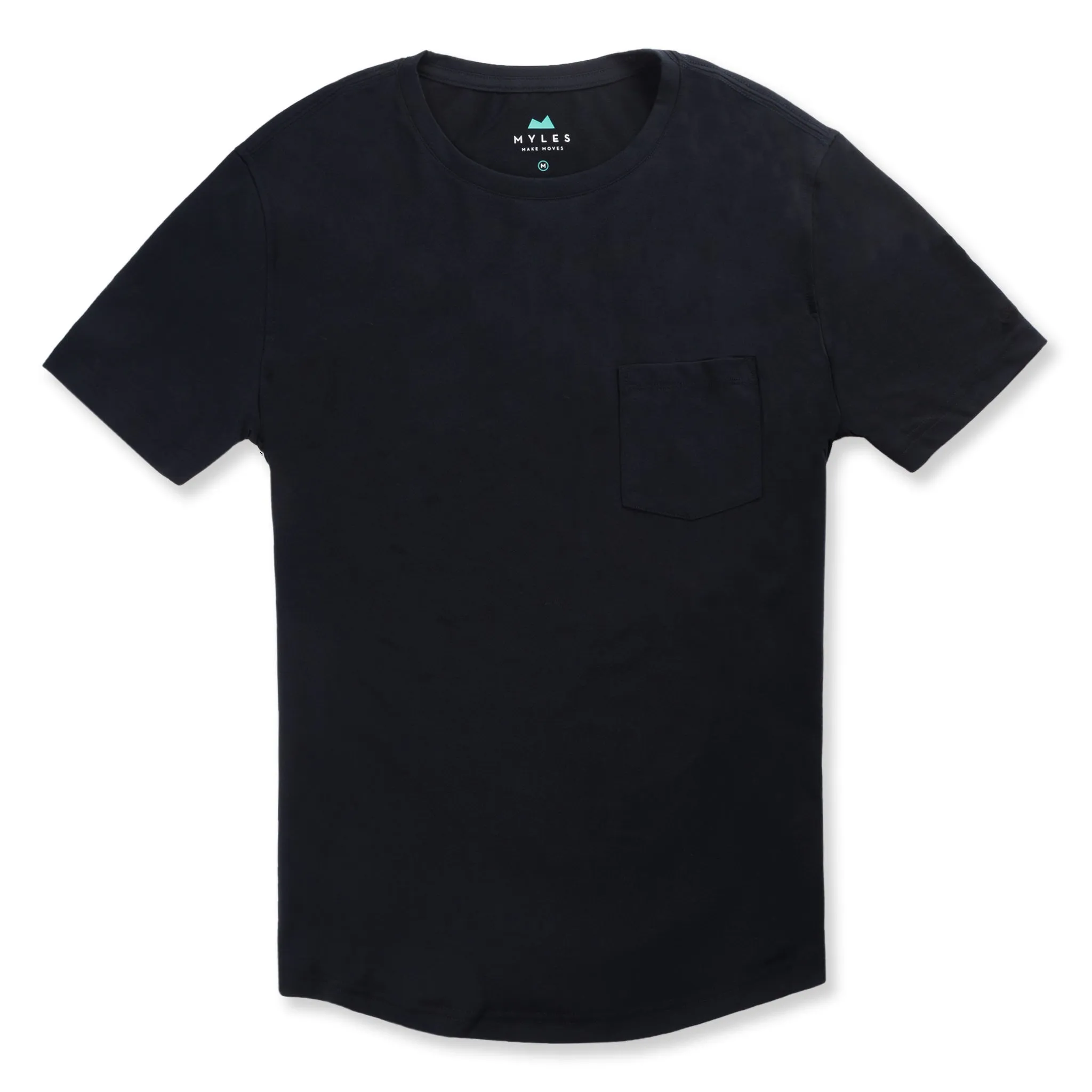 The Myles Everyday Tee in Charcoal sold by Taylor Stitch