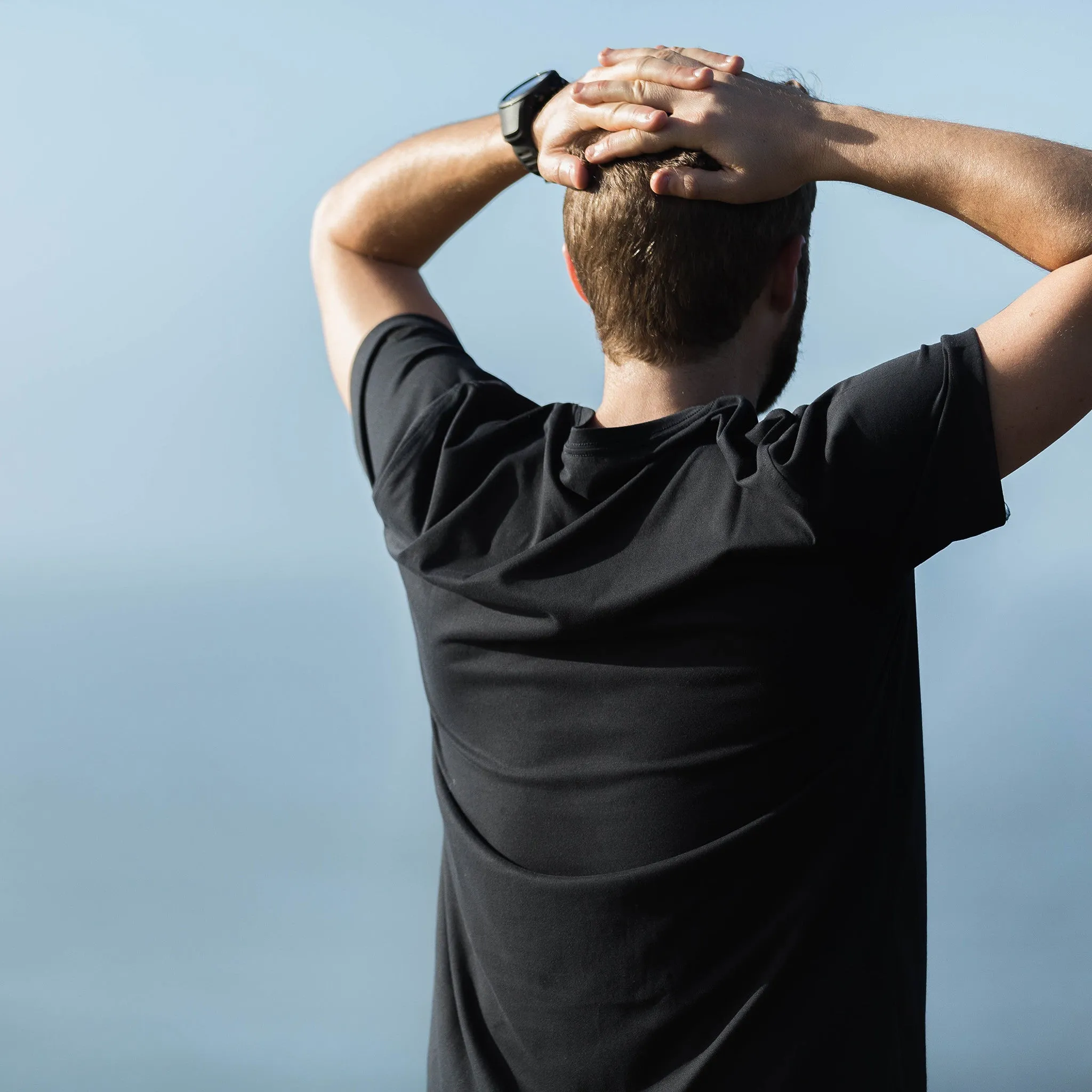 The Myles Everyday Tee in Charcoal sold by Taylor Stitch product image thumbnail 2