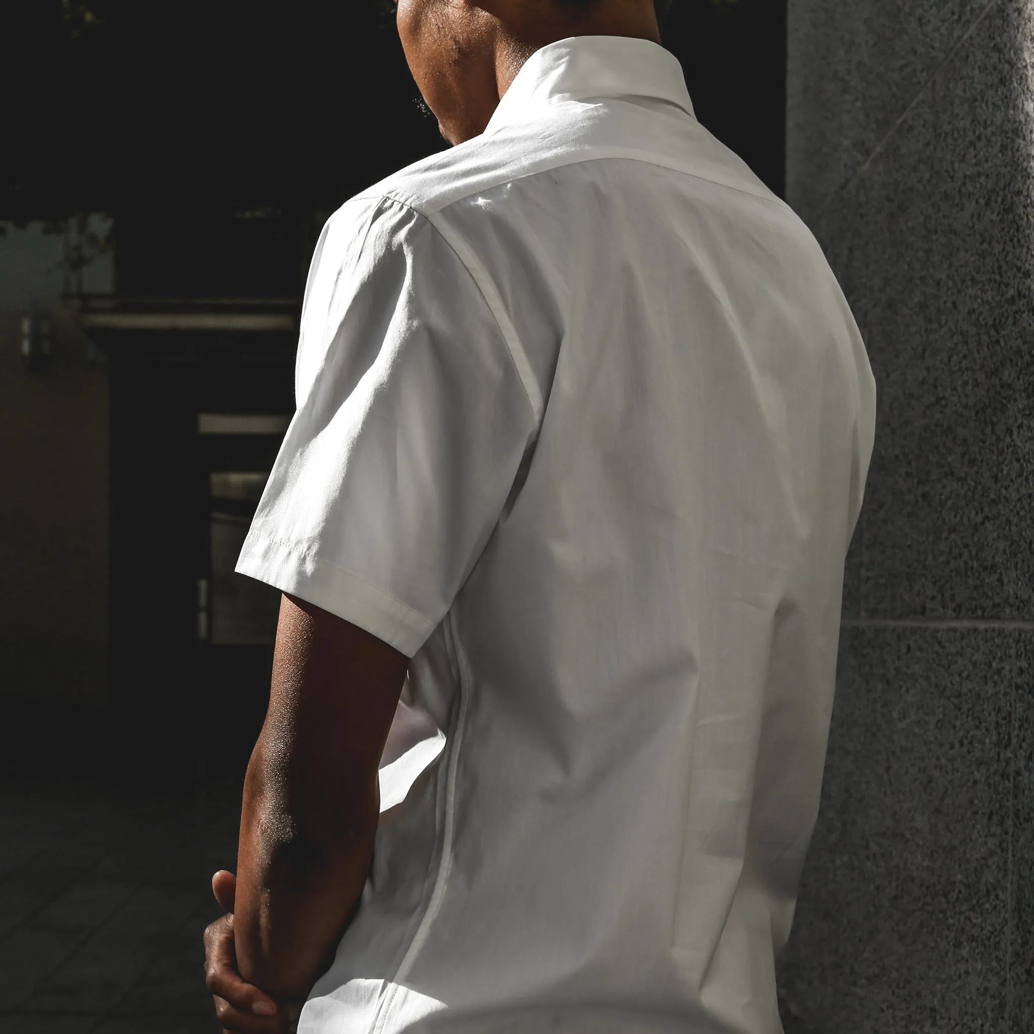 The Short Sleeve California in White Poplin sold by Taylor Stitch product image thumbnail 4