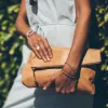 Lima Clutch in Almond sold by Taylor Stitch