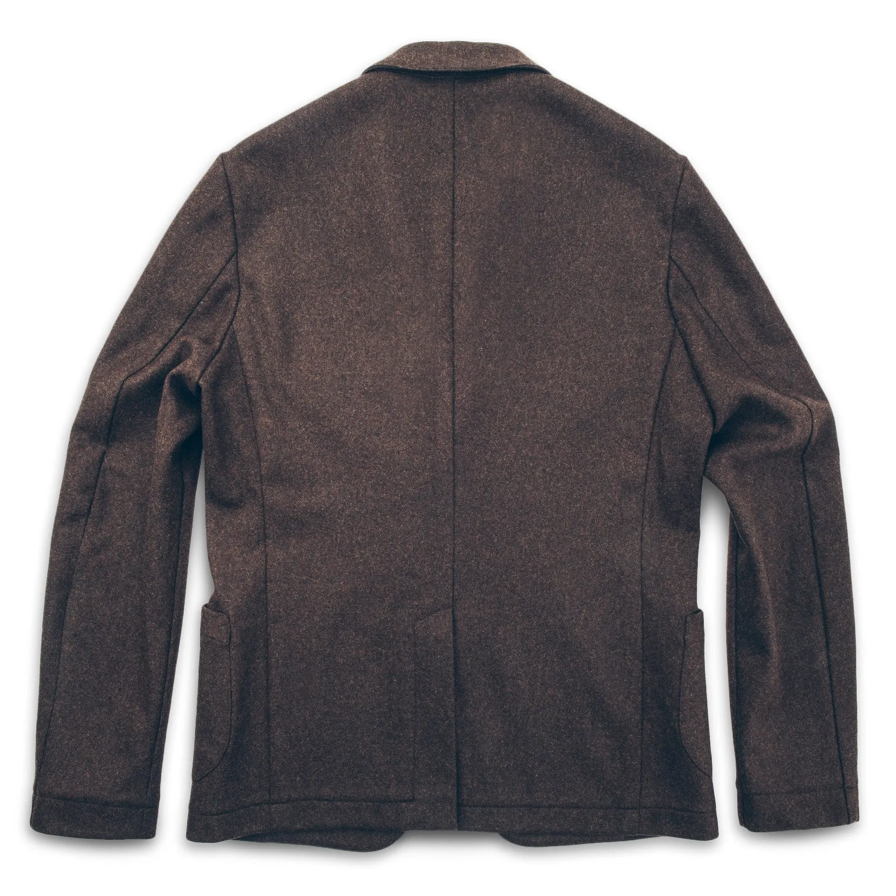 The Telegraph Jacket in Chocolate Wool sold by Taylor Stitch product image thumbnail 3