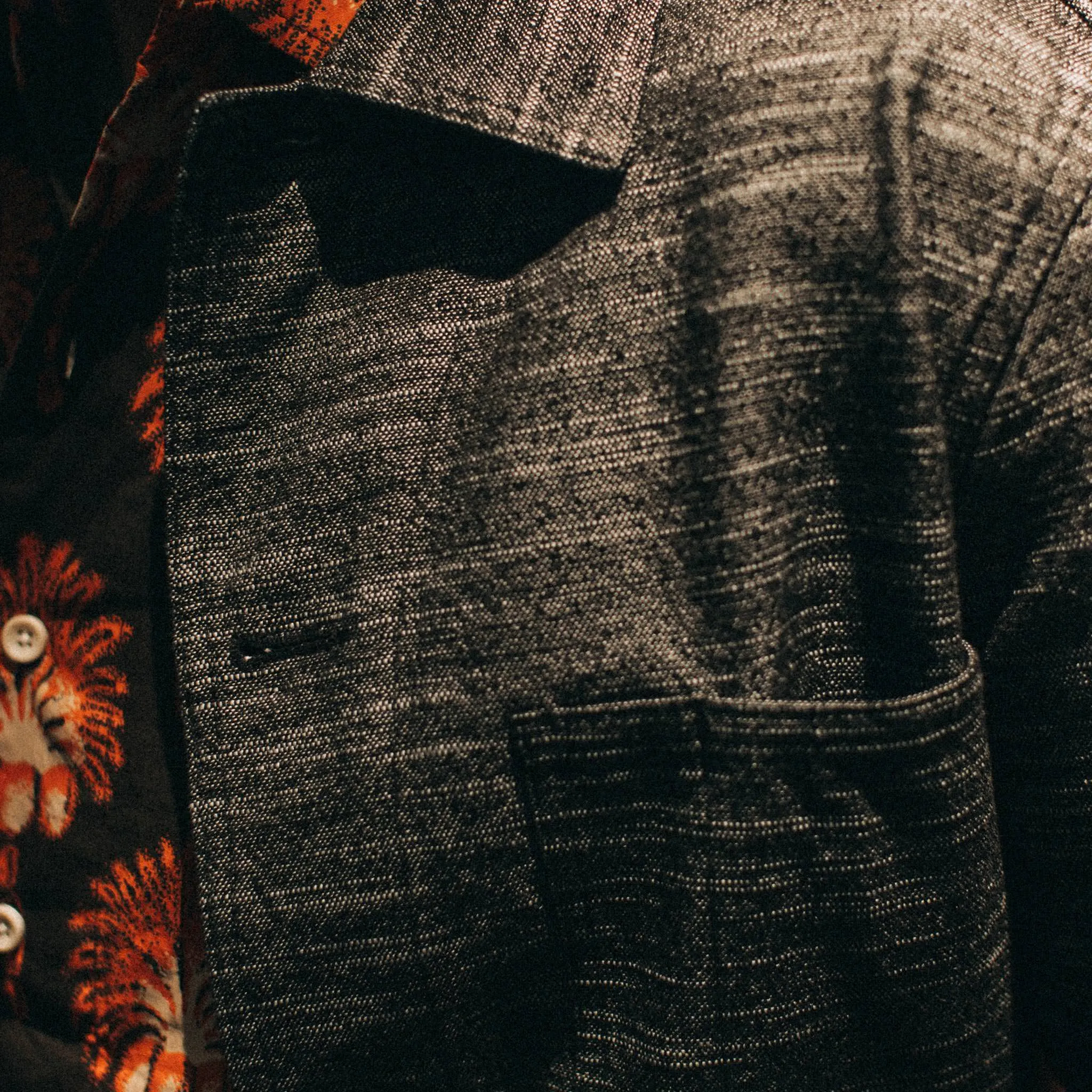 The Ojai Jacket in Black Cross Dye sold by Taylor Stitch product image thumbnail 4