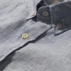 The Jack in Navy Pin Dot Linen sold by Taylor Stitch