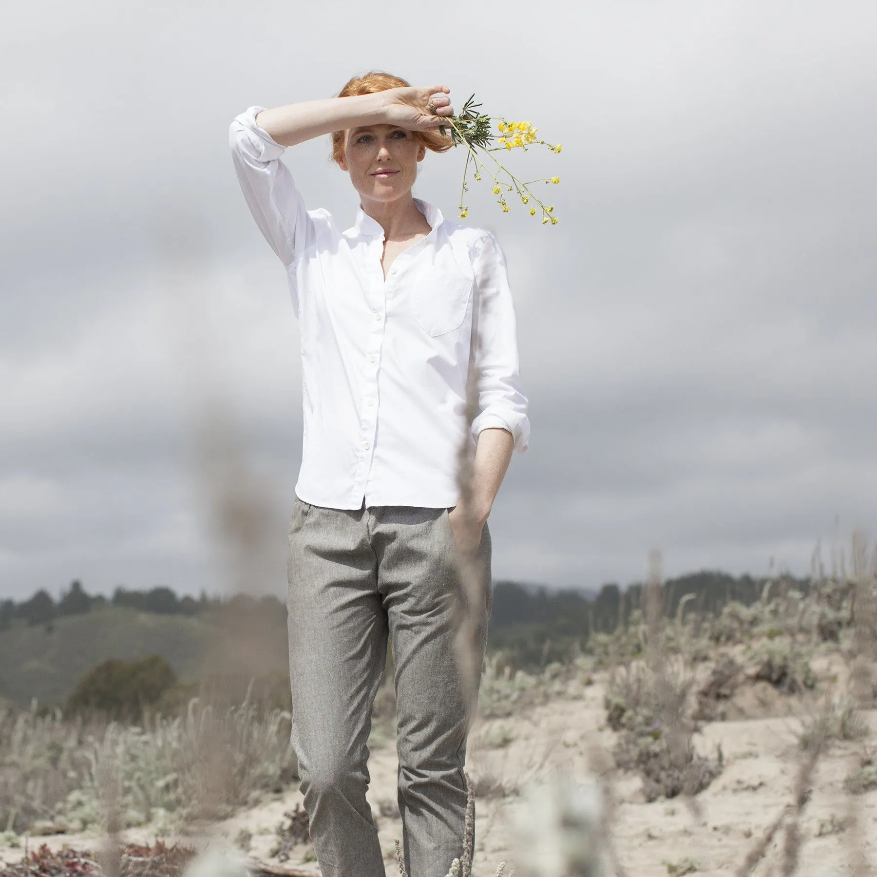 The Caroline in White Pinpoint Oxford sold by Taylor Stitch product image thumbnail 5