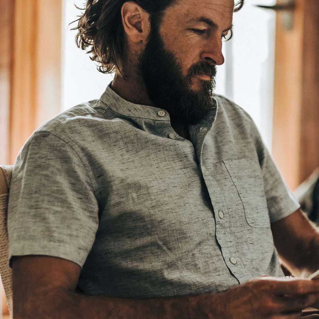 The Short Sleeve Bandit in Heather Grey sold by Taylor Stitch product image thumbnail 4