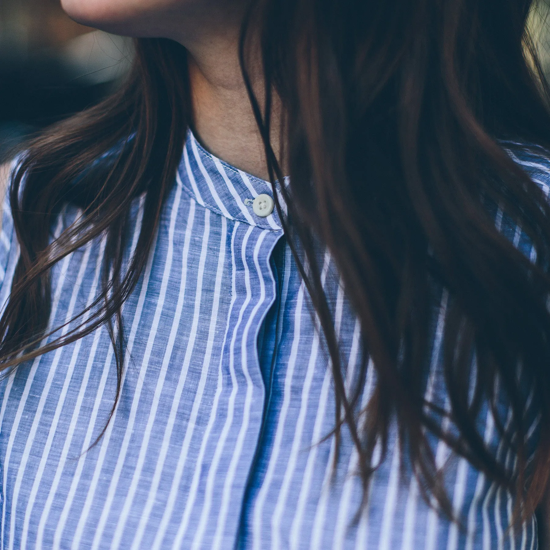 The Dillon in Indigo Stripe sold by Taylor Stitch product image thumbnail 5