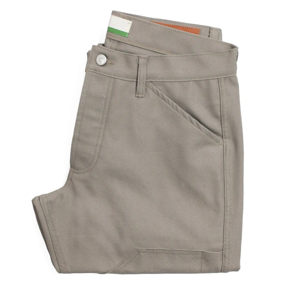 The Chore Pant in Ash sold by Taylor Stitch