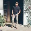 The Chore Pant in Ash sold by Taylor Stitch