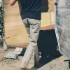 The Chore Pant in Ash sold by Taylor Stitch