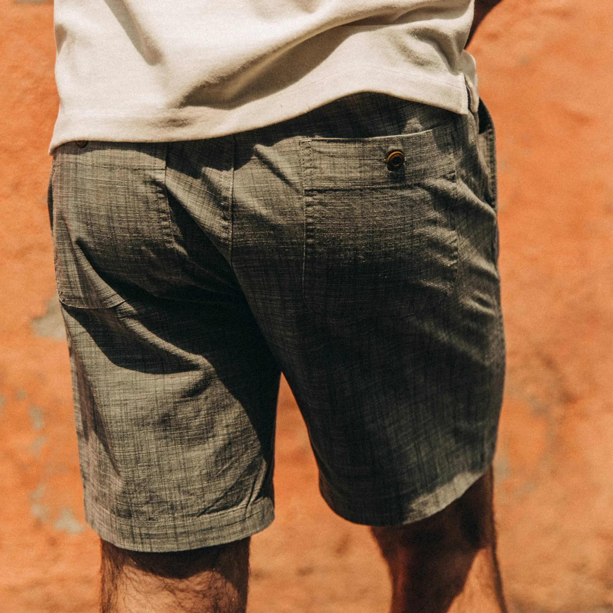 The Apres Short in Olive Pin Dot sold by Taylor Stitch product image thumbnail 5