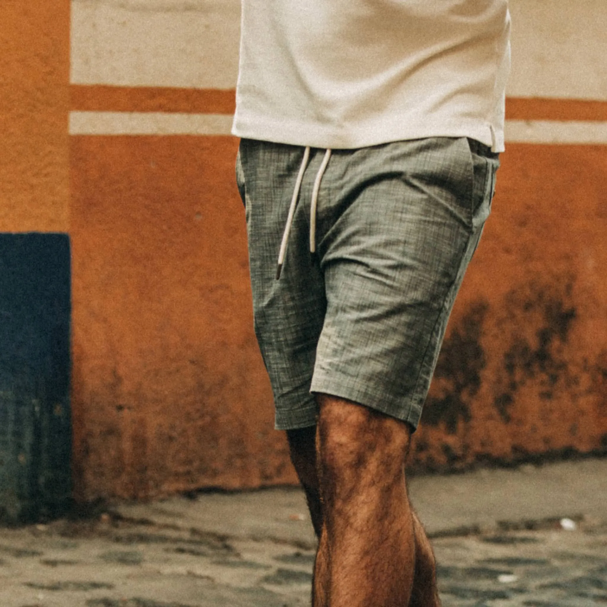 The Apres Short in Olive Pin Dot sold by Taylor Stitch product image thumbnail 3